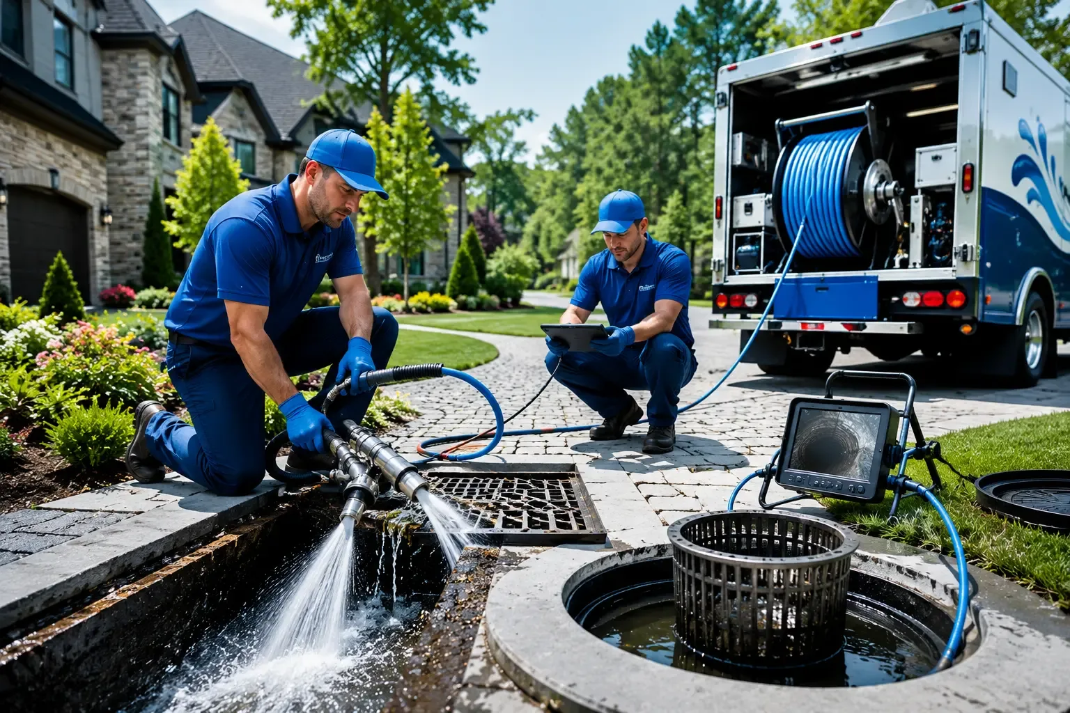 Local outdoor drain cleaning professionals in Harlan, IA